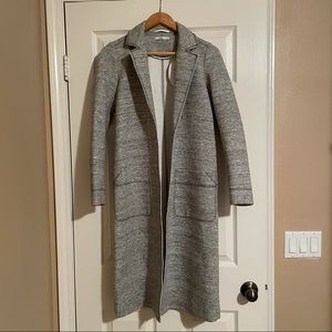 NWT Esprit jersey style long coat XS